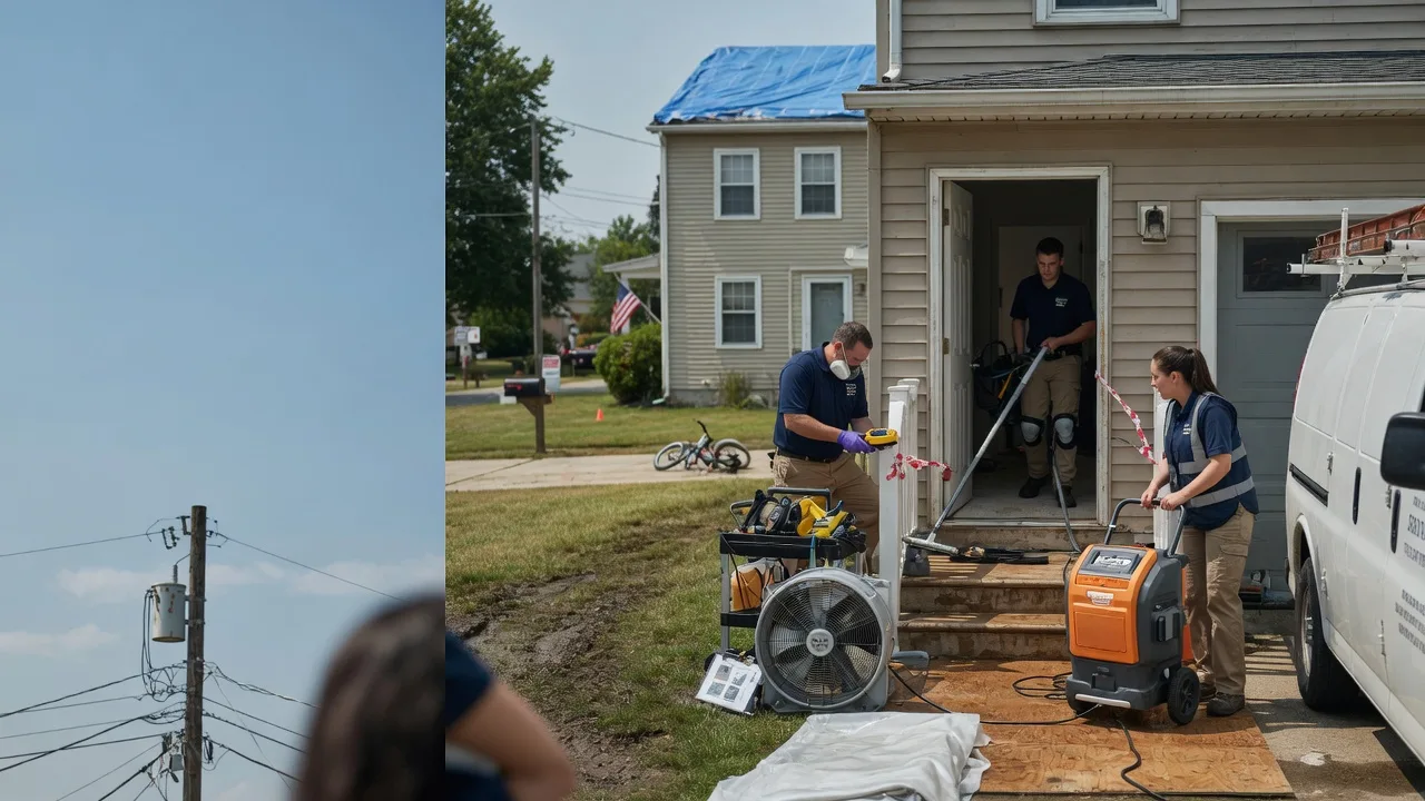 Water Damage Repair in Angela, MT near me